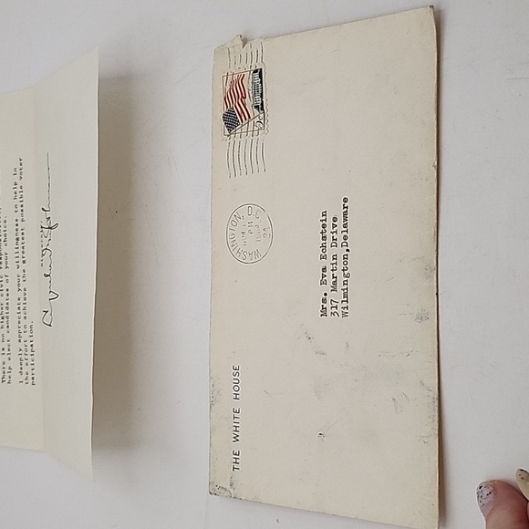 1964 Typed Dear Citizen Letter From The White House Signed By Lyndon B Johnson - Picture 2 of 12